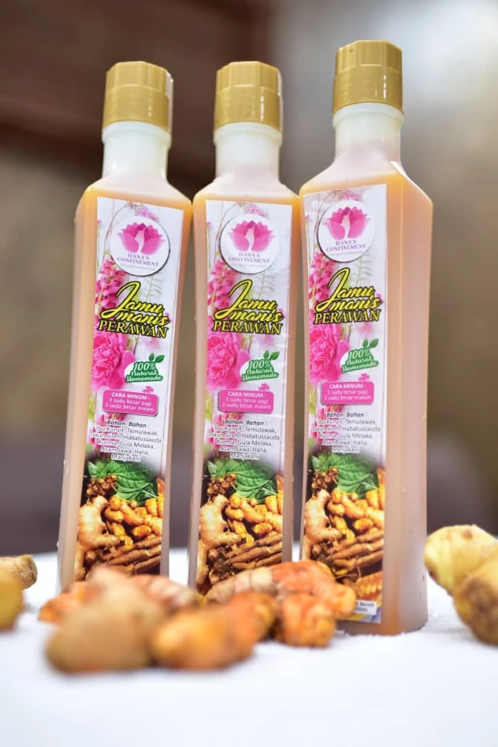 Jus Kunyit Manis Perawan